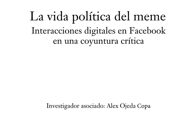 The Political Life of the Meme: Interactions on Facebook in a Critical Juncture