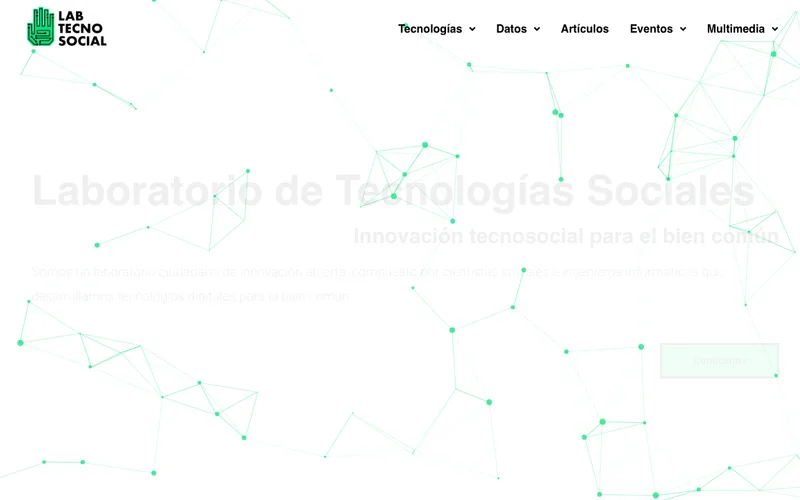 Social networks between public and private